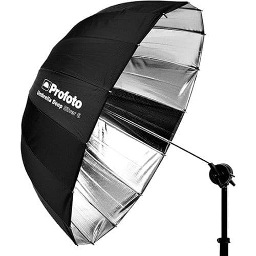 Profoto 100984 Deep Silver Umbrella, Small (33'').