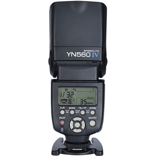 Yongnuo YN560Iv Speedlight, 2.4Ghz Receiver W/328' Range.