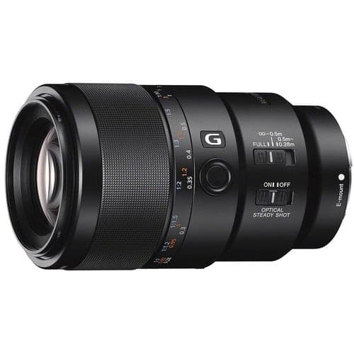 Sony SEL90M28G FE 90mm F/2.8 Macro G OSS Lens, Ø62.
