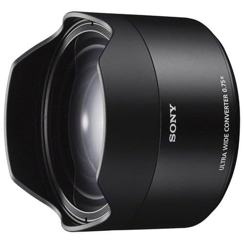 Sony SEL075UWC 21mm Ultra-Wide Conversion Lens F/FE 28mm F/2 Lens.