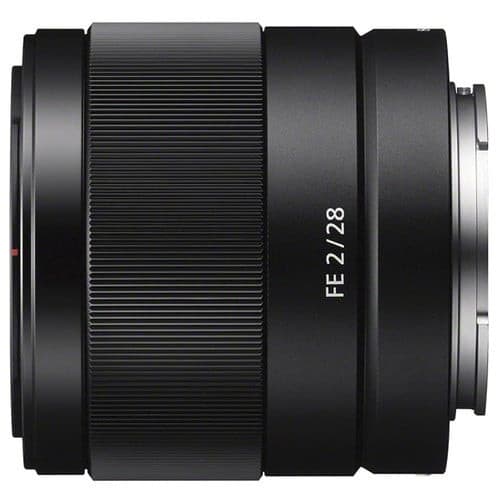 Sony SEL28F20 E 28mm F/2 Lens, Ø49.