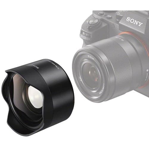 Sony SEL075UWC 21mm Ultra-Wide Conversion Lens F/FE 28mm F/2 Lens.