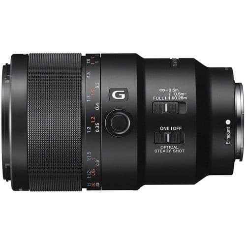 Sony SEL90M28G FE 90mm F/2.8 Macro G OSS Lens, Ø62.