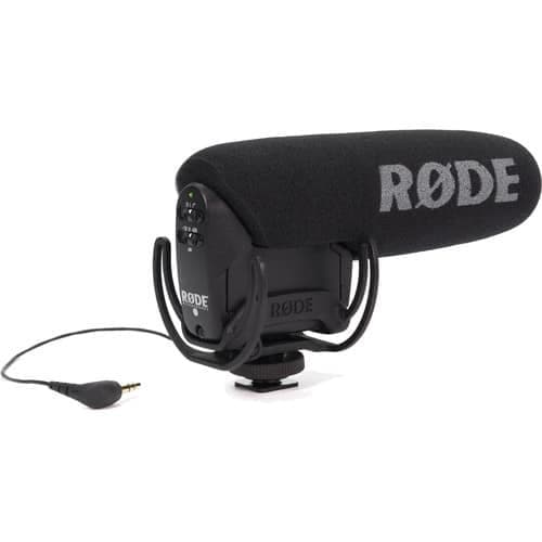 Rode VideoMic Pro-R Broadcast Quality Condenser Microphone W/Rycote Lyre Shocmount