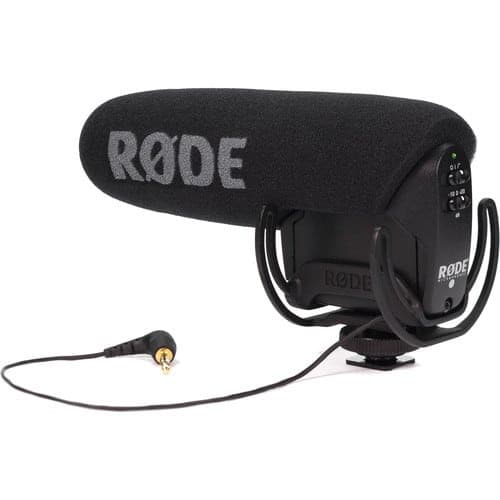 Rode VideoMic Pro-R Broadcast Quality Condenser Microphone W/Rycote Lyre Shocmount