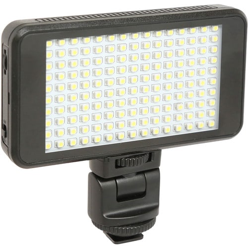 Vidpro LED150 150 Ultraprotable LED Video Light Kit.