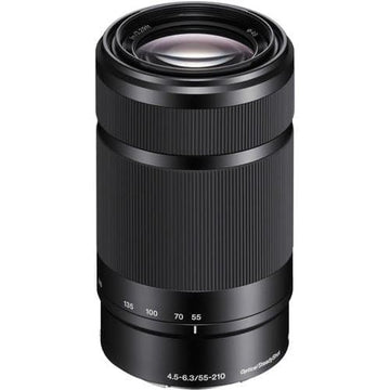 Sony SEL55210/B E 55-210mm F/4.5-6.3 OSS Lens, Ø49.