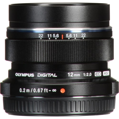Olympus M.Zuiko Digital ED 12mm f/2 Lens