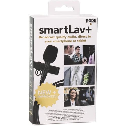 Rode Smartlav+ Lavalier Condenser Microphone F/Smartphones