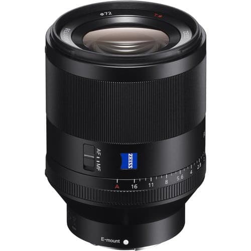 Sony SEL50F14Z Planar T* FE 50mm F/1.4 ZA Lens, Ø72.