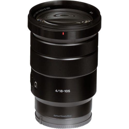 Sony SELP18105G E PZ 18-105mm F/4 G OSS Lens, Ø72.