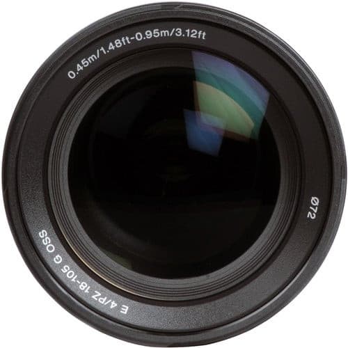 Sony SELP18105G E PZ 18-105mm F/4 G OSS Lens, Ø72.