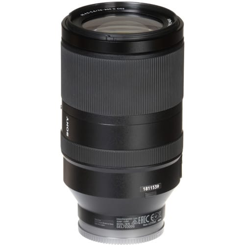 Sony SEL70300G FE 70-300mm F/4.5-5.6 G OSS Lens, Ø72