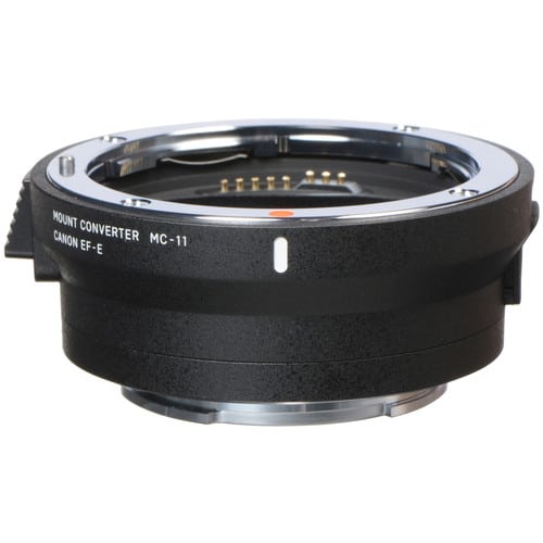 Sigma MC11 Mount Converter F/Canon EF Lens To Sony E-Mount, Retains EXif Data.