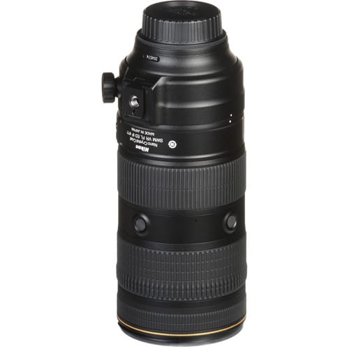 Nikon AFS70200/2.8EFLEDVR AF-S Nikkor 70-200mm F/2.8E FL ED VR, Ø77.
