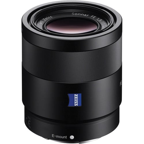 Sony SEL55F18Z Sonnar T* FE 55mm F/1.8 ZA Lens, Ø49