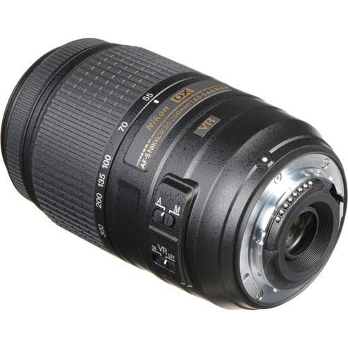 Nikon AFS55300EDVR AF-S DX 55-300mm F/4.5-5.6G ED VR, Ø58.