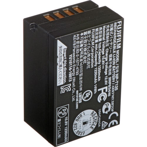 Fujifilm NPT125 Li-Ion Battery Pack F/GFX50R & GFX50S Camera.