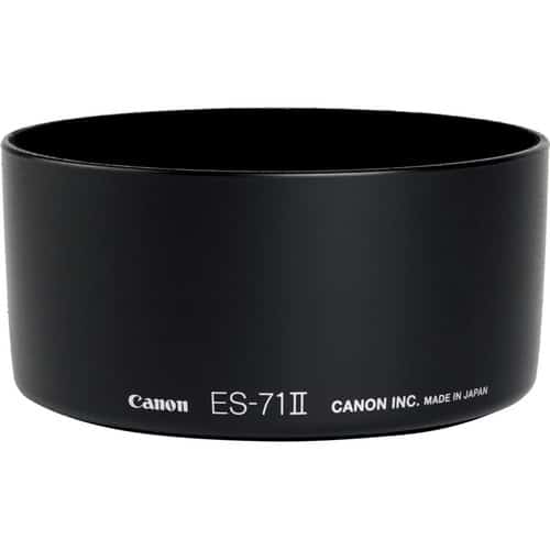 Canon ES71II Lens Hood F/50mm f/1.4 USM.