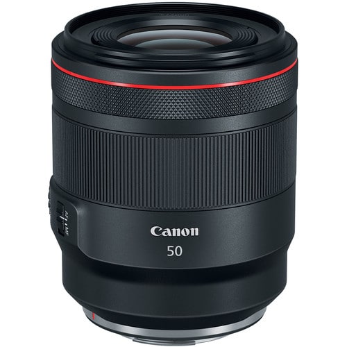 Canon RF 50mm f/1.2L USM, Ø77.