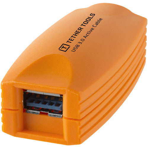 Tether Tools CU3017 16' Tetherpro USB 3.0 Active Extension Cable (Hi-Visibility Orange).