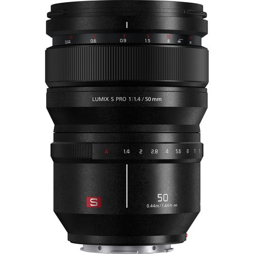 Panasonic SX50 Lumix S Pro 50mm F/1.4 Lens.