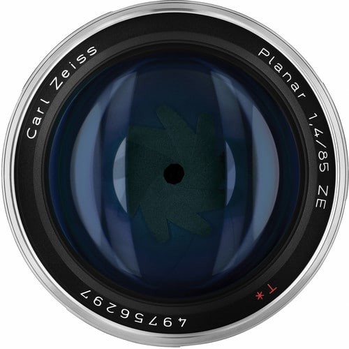 Zeiss 1677-838 85mm f/1.4 ZE Planar T* Manual Focus Lens F/Canon EOS