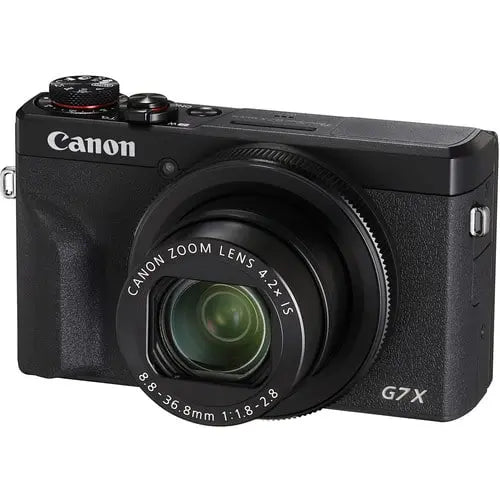Canon G7XMARKIII, 5X Optical Zoom f/1.8-2.8 24-100mm