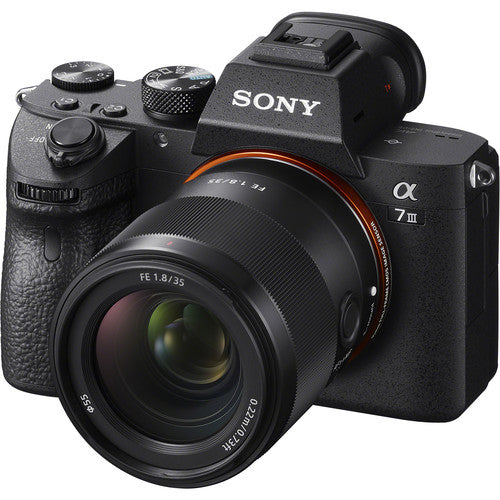 Sony SEL35F18F FE 35mm F/1.8 E-Mount/Full Frame Lens, Ø55.