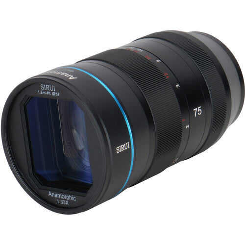 Sirui SR75E 75mm F/1.8 1.33x Anamorphic Lens, Sony E Mount.