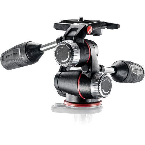 Manfrotto MHXPRO3W 3-Way Geared Pan&Tilt Head W/200PL-14 Quick Release Plate.