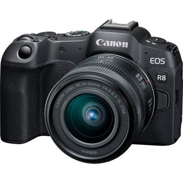Canon EOS R8, RF 24-50mm f/4.5-6.3 IS STM Lens