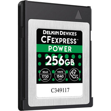 Delkin DCFX1256 256GB Power CFexpress Memory Card Type B
