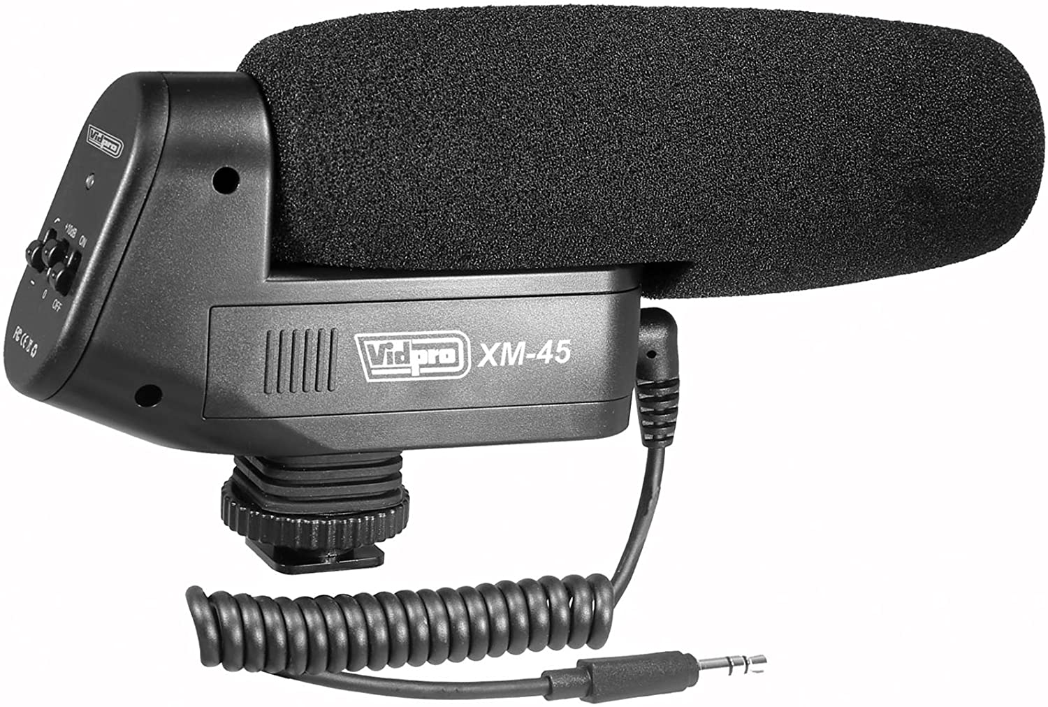 Vidpro XM45 Professional Condenser Shotgun Video Microphone