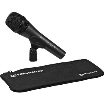 Sennheiser 3PACKE835 Handheld Microphone Set (3 E835, 3 Mzh 800 & 3 Carrying Pouches)