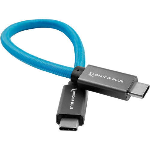 Kondor Blue USB C to USB C High Speed Cable F/SSD Recording