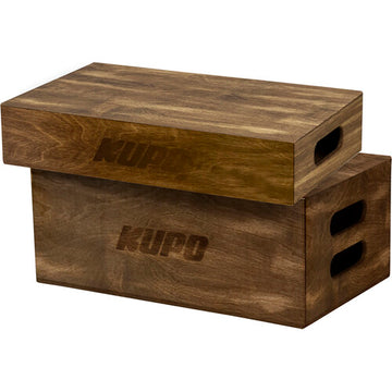 Kupo KG037912 Brown Stained AppleBox Set