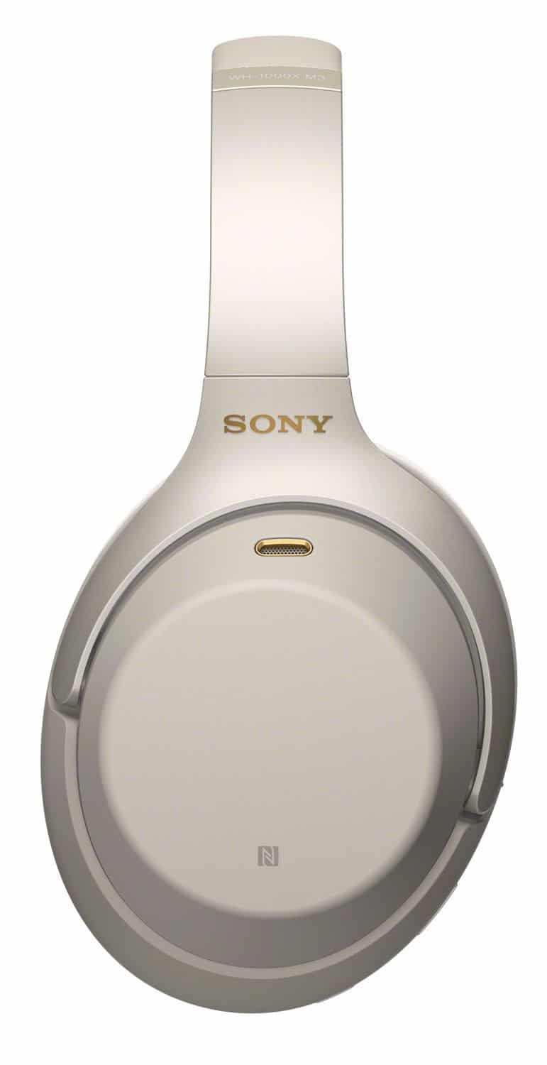 Sony Silver Wireless Noise Canceling Overhead Headphones - WH1000XM3/S.