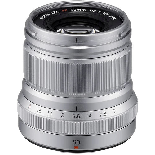 Fujifilm XF 50mm f/2 R WR, Silver, Ø46