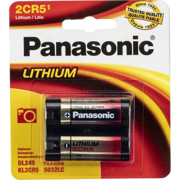 Panasonic 2CR5 Lithium Battery (6V, 1400mAh)