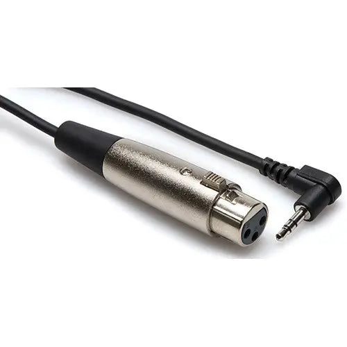 Hosa XVS102F Stereo Mini Angled Male To XLR Female Cable, 2' - AVC photo video store