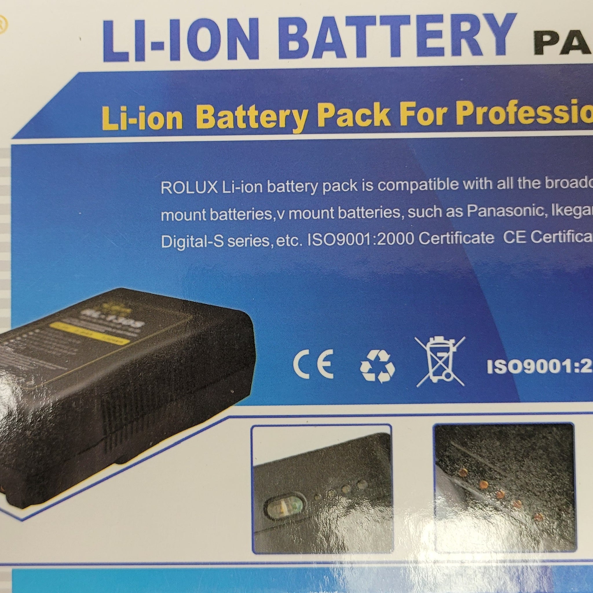 Rolux Li-Ion Battery (F230S)
