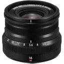 Fujifilm XF 16mm f/2.8 R WR, Black, Ø49 FUJIFILM