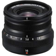 Fujifilm XF 16mm f/2.8 R WR, Black, Ø49 FUJIFILM