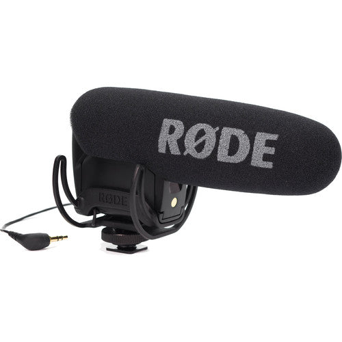 Rode Videomicpro-R Broadcast Quality Condenser Microphone W/Rycote Lyre Shockmount