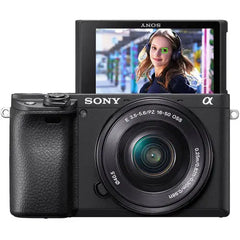 Sony A6400L, E PZ 16-50mm F/3.5-5.6 OSS Lens, Black (EOL) SONY