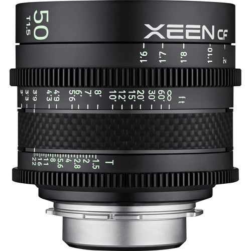 Rokinon CFX50C Xeen CF 50mm T1.5 Pro Cine Lens (EF Mount)