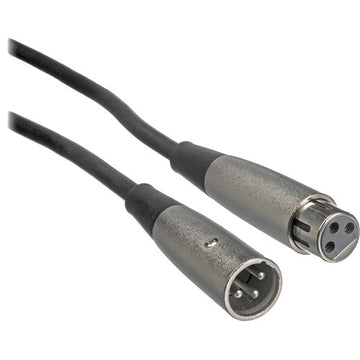 Hosa MCL110 3-Pin XLR Male To 3-Pin XLR Female Balanced Microphone Cable, 10'