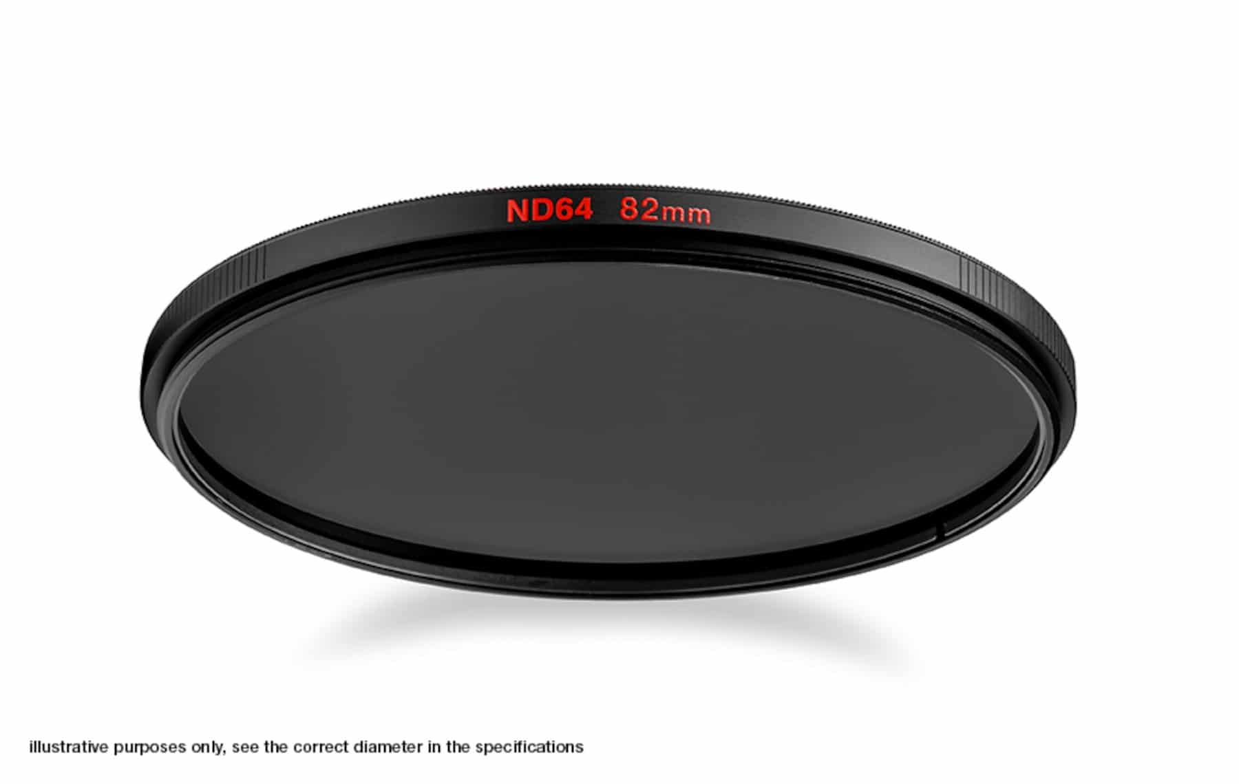 Manfrotto Neutral Density 64 Filter with 62mm diameter.