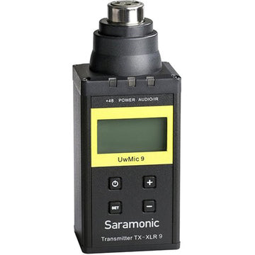 Saramonic TXXLR9 Plug-On XLR Transmitter F/UWMIC9 UHF Wireless Mic System